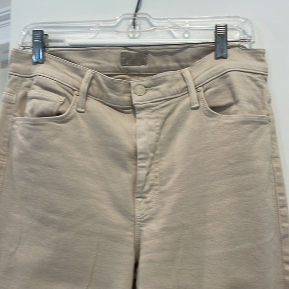 MOTHER The Weekender Sneak Jeans Size 31 - Picture 3 of 8